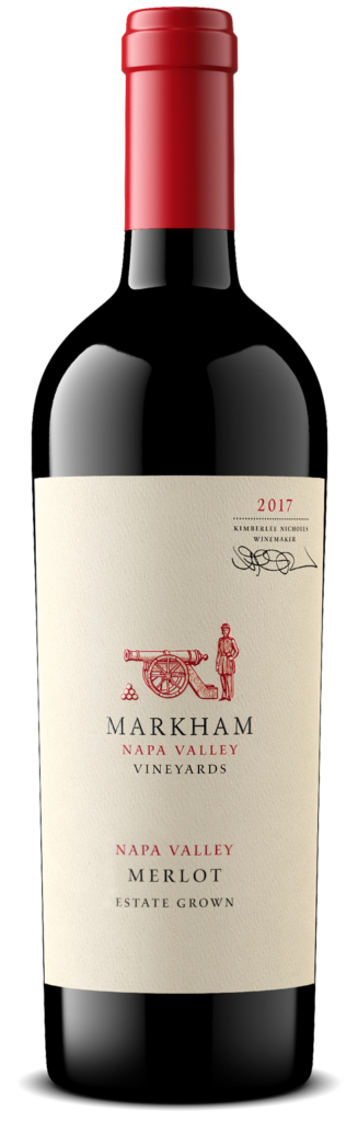 Bottle of 2017 District Series Estate Merlot