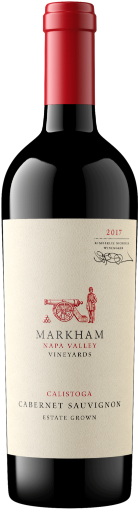 Bottle of District Series Calistoga Cabernet Sauvignon