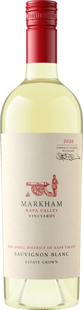 Bottle shot of 2020 District Series Oak Knoll Sauvignon Blanc