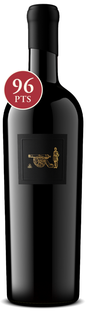 Bottle shot with 96 point score of the Philanthropist